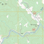 US Forest Service - Topo Brierpatch Mountain, VA FSTopo Legacy digital map