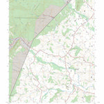 US Forest Service - Topo Briery Branch, VA FSTopo Legacy digital map