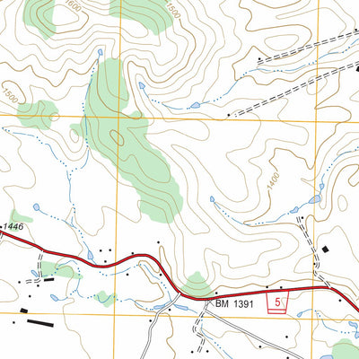 US Forest Service - Topo Briery Branch, VA FSTopo Legacy digital map