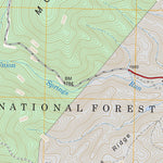 US Forest Service - Topo Briery Branch, VA FSTopo Legacy digital map