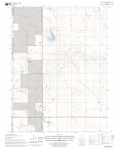 US Forest Service - Topo Briggsdale, CO FSTopo Legacy digital map