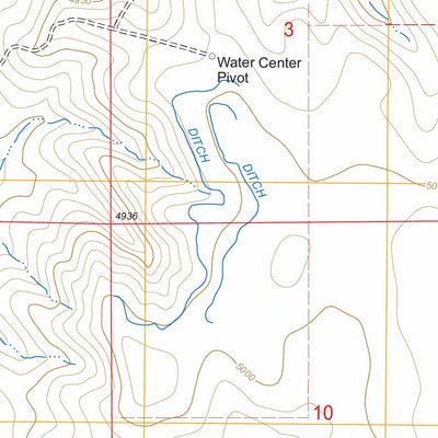 US Forest Service - Topo Briggsdale, CO FSTopo Legacy digital map