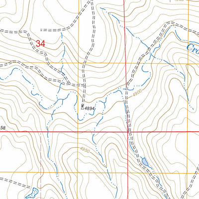 US Forest Service - Topo Briggsdale, CO FSTopo Legacy digital map