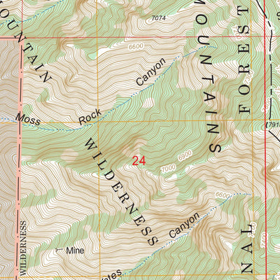 US Forest Service - Topo Brigham City, UT FSTopo Legacy digital map