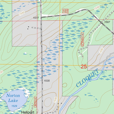 US Forest Service - Topo Brimson, MN FSTopo Legacy digital map