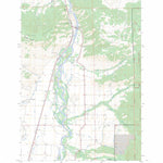 US Forest Service - Topo Brisbin, MT FSTopo Legacy digital map
