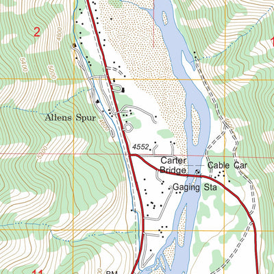 US Forest Service - Topo Brisbin, MT FSTopo Legacy digital map
