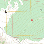 US Forest Service - Topo Bristol Head, CO FSTopo Legacy digital map