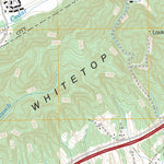 US Forest Service - Topo Bristol, TN - VA FSTopo Legacy digital map