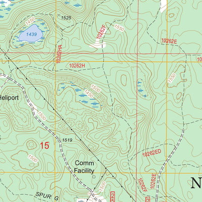 US Forest Service - Topo Britt, MN FSTopo Legacy digital map