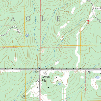 US Forest Service - Topo Broken Bow, OK FSTopo Legacy digital map