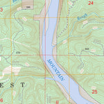US Forest Service - Topo Broken Bow, OK FSTopo Legacy digital map