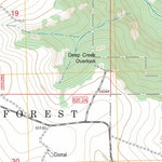 US Forest Service - Topo Broken Rib Creek, CO FSTopo Legacy digital map