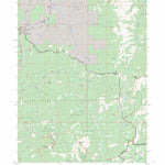 US Forest Service - Topo Broken Rib Mountain, CA - OR FSTopo Legacy digital map