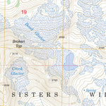 US Forest Service - Topo Broken Top, OR FSTopo Legacy digital map