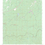 US Forest Service - Topo Brookbank Point, AZ FSTopo Legacy digital map
