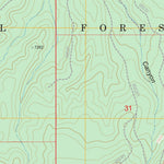US Forest Service - Topo Brookbank Point, AZ FSTopo Legacy digital map
