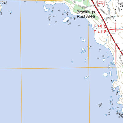 US Forest Service - Topo Brookings, OR FSTopo Legacy digital map