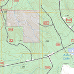 US Forest Service - Topo Brooklyn, MS FSTopo Legacy digital map