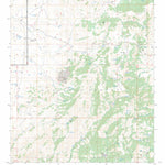 US Forest Service - Topo Brooklyn Peak, AZ FSTopo Legacy digital map