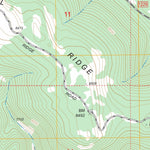 US Forest Service - Topo Broomtail Ridge, MT FSTopo Legacy digital map