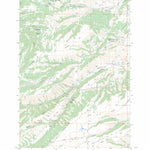 US Forest Service - Topo Brown Creek, OR FSTopo Legacy digital map