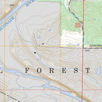 US Forest Service - Topo Brownfield, MO FSTopo Legacy digital map