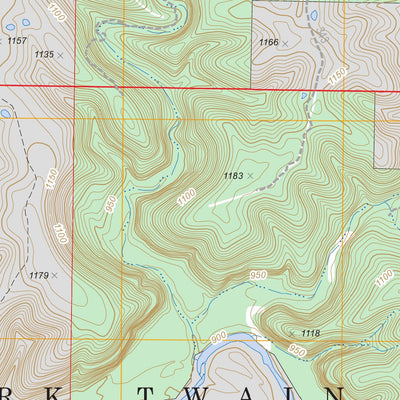 US Forest Service - Topo Brownfield, MO FSTopo Legacy digital map