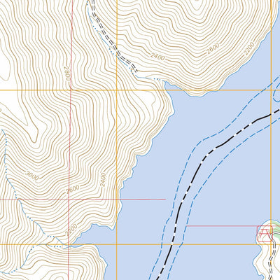 US Forest Service - Topo Brownlee Dam, OR - ID FSTopo Legacy digital map