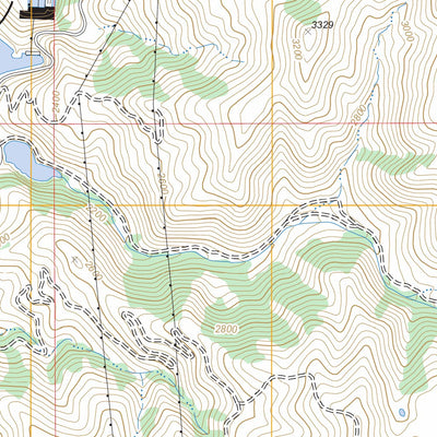US Forest Service - Topo Brownlee Dam, OR - ID FSTopo Legacy digital map