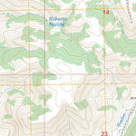 US Forest Service - Topo Browns Mountain, MT FSTopo Legacy digital map