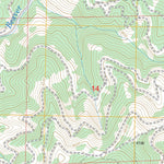 US Forest Service - Topo Browns Rock, ID FSTopo Legacy digital map