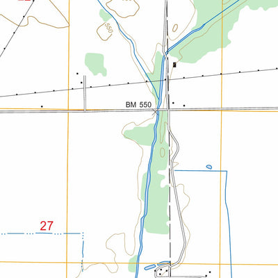 US Forest Service - Topo Brownstown, IN FSTopo Legacy digital map