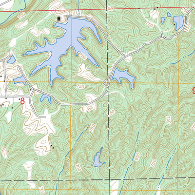 US Forest Service - Topo Brownstown, IN FSTopo Legacy digital map
