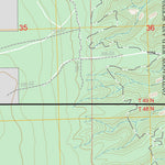 US Forest Service - Topo Bruce Crossing, MI FSTopo Legacy digital map