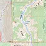 US Forest Service - Topo Brush Creek, CA FSTopo Legacy digital map