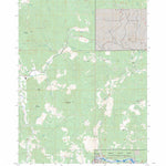 US Forest Service - Topo Brushy Bald Mountain, OR FSTopo Legacy digital map