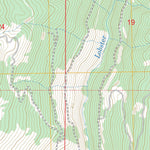 US Forest Service - Topo Brushy Bald Mountain, OR FSTopo Legacy digital map