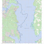 US Forest Service - Topo Brushy Creek, TX - LA FSTopo Legacy digital map