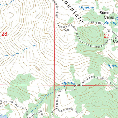 US Forest Service - Topo Brushy Mountain, CA FSTopo Legacy digital map