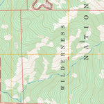 US Forest Service - Topo Brushy Mountain, CA FSTopo Legacy digital map