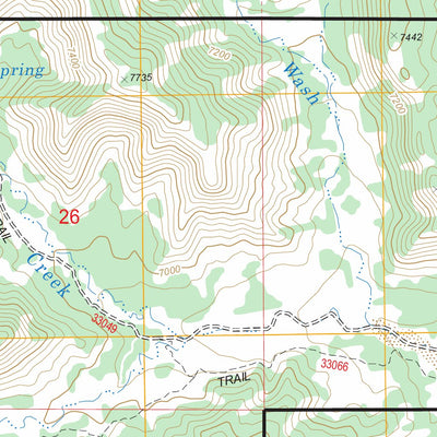 US Forest Service - Topo Bryce Point, UT FSTopo Legacy digital map