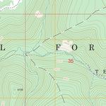 US Forest Service - Topo Bubbling Springs, MT FSTopo Legacy digital map