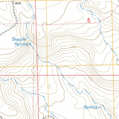 US Forest Service - Topo Buchanan, OR FSTopo Legacy digital map