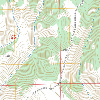 US Forest Service - Topo Buchanan, OR FSTopo Legacy digital map