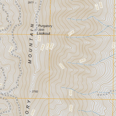 US Forest Service - Topo Buchanan, VA FSTopo Legacy digital map