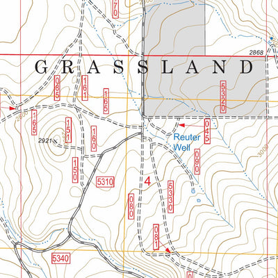 US Forest Service - Topo Buck Butte, OR FSTopo Legacy digital map