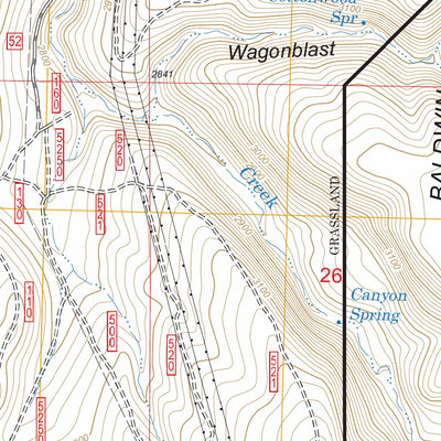 US Forest Service - Topo Buck Butte, OR FSTopo Legacy digital map