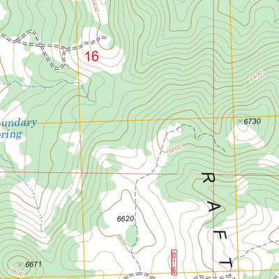 US Forest Service - Topo Buck Hollow, UT - ID FSTopo Legacy digital map