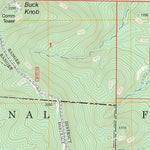 US Forest Service - Topo Buck Knob, AR FSTopo Legacy digital map